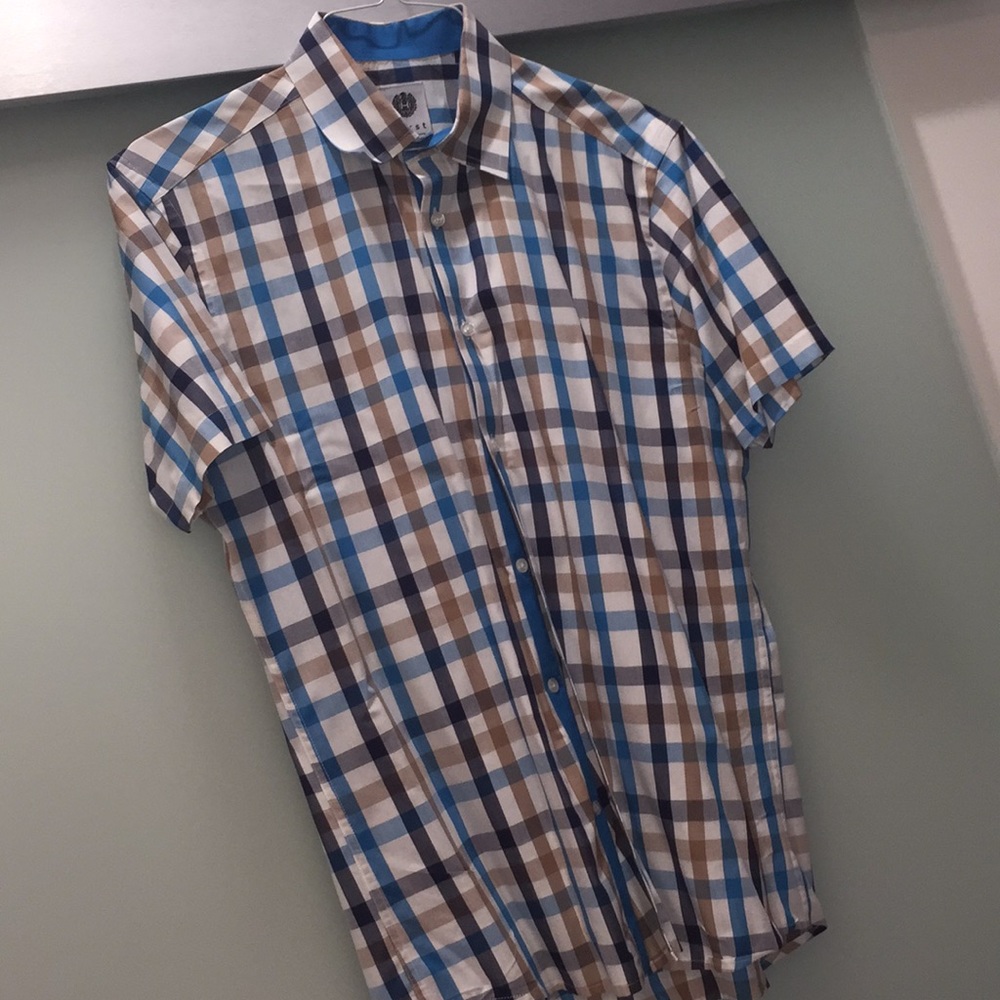 Horst brand men's short sleeve dress shirt