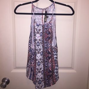 Patterned tank