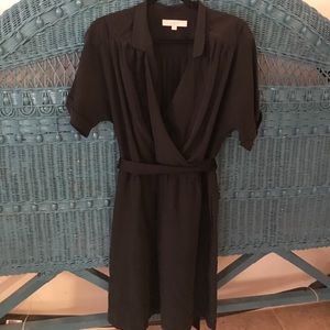 Loft black dress size 14