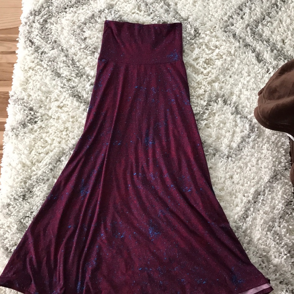 LulaRoe Maxi skirt size XXS