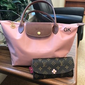 Louis Vuitton Emilie wallet in blooming flower