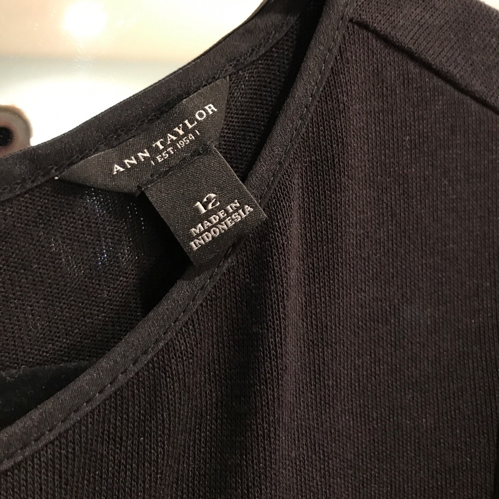 Ann Taylor classic black dress