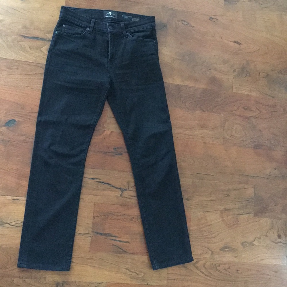 7 for all mankind Black Luxe performance Jeans
