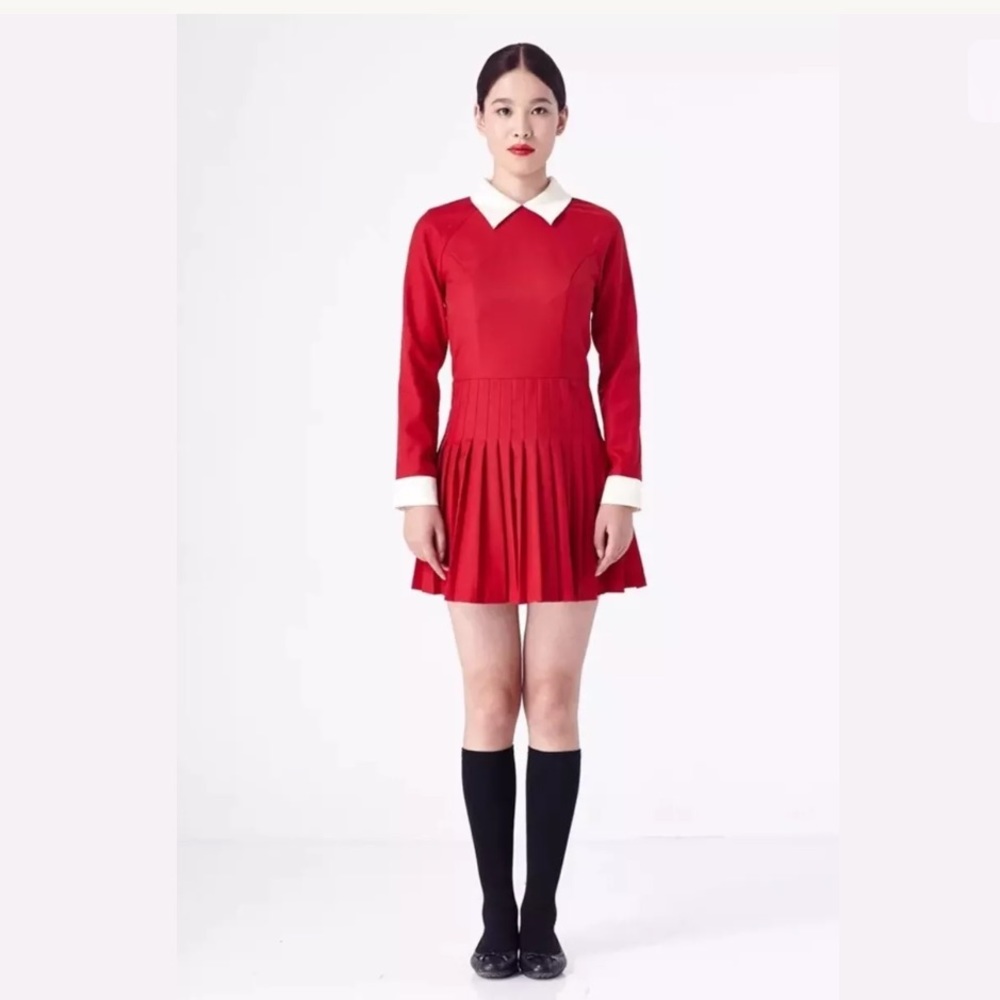 L'école des femmes Pleated dress