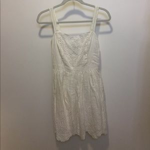 Joie white eyelet dress