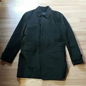 Men's black coat new
