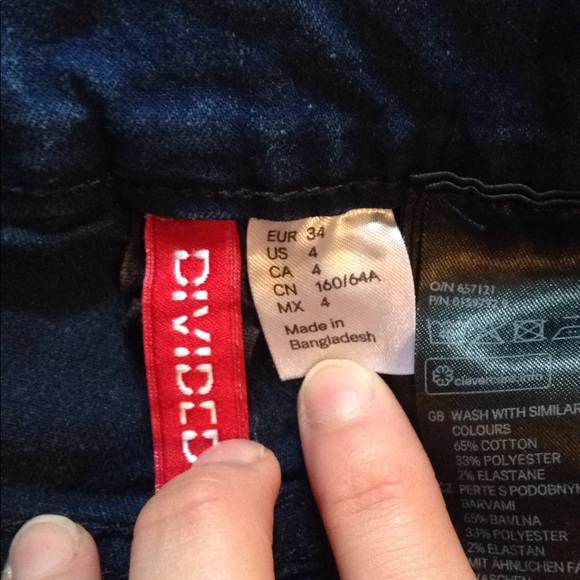 Skinny tye dyed style jeans - Picture 2 of 5