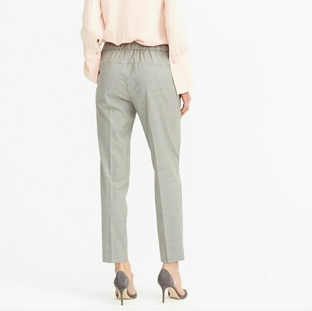 J Crew Grey Wool Joggers