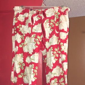 Abercrombie & Fitch Rose Pajama Bottoms