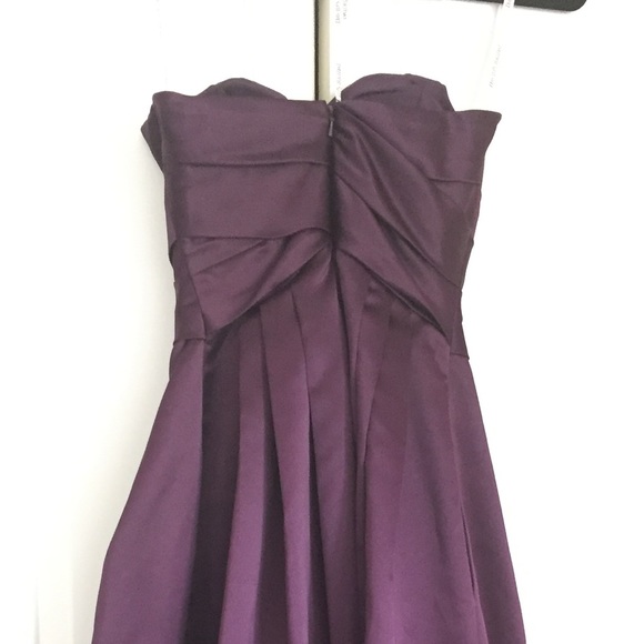 Beautiful David's Bridal satin evening gown! - Picture 3 of 5