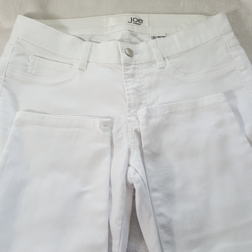 Joe Fresh White Slim Jeans Size 8