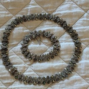 Necklace and bracelet