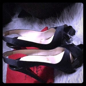 Christian Louboutin Lady Peep's heels
