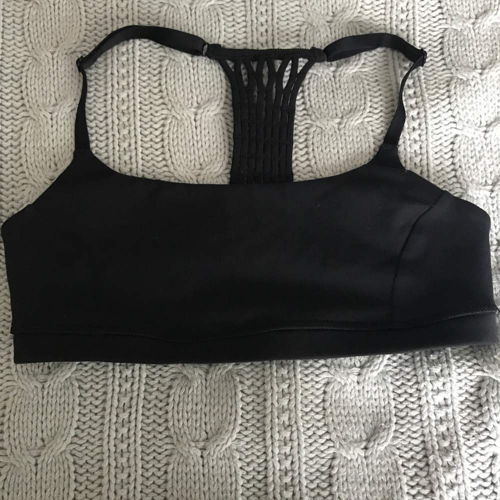lululemon black bra top