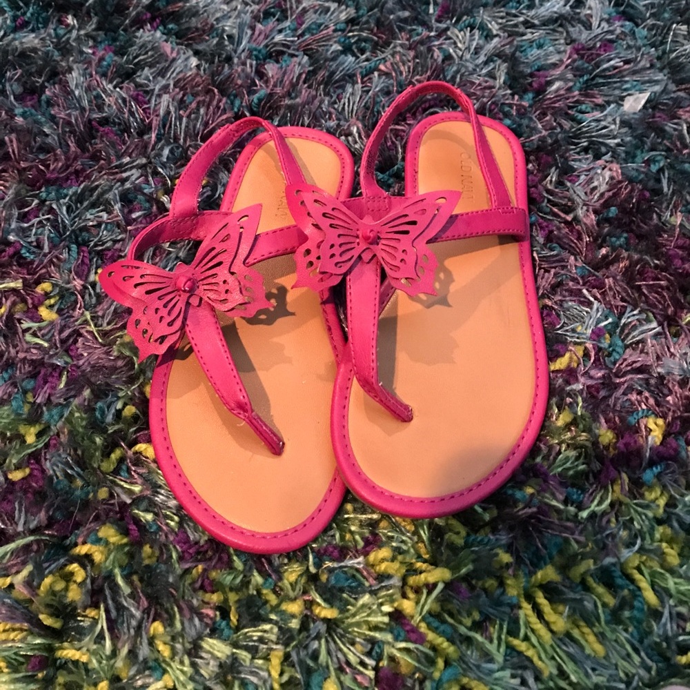 Butterfly old navy sandals