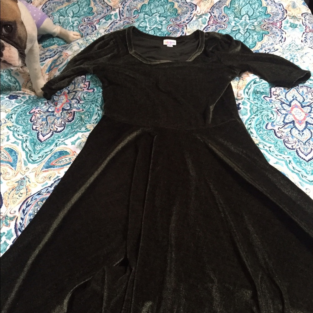 SOLD Elegant Nicole Dress VELVET- Medium