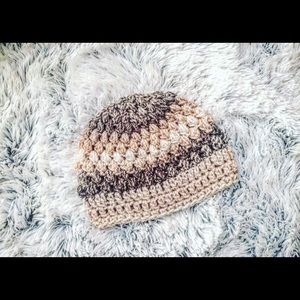 Crochet Puff Stitch Beanie