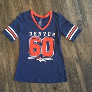 Denver Broncos T-Shirt Jersey | Sz M