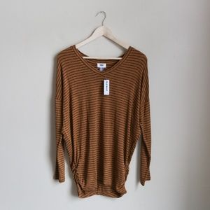 NWT Old Navy Striped Shirt - perfect for fall!