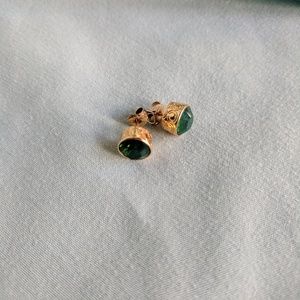 Coach Green Stud Earrings