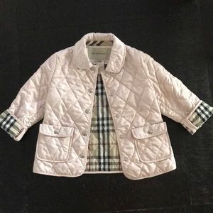 Burberry Quilted Nylon Jacket (girls)