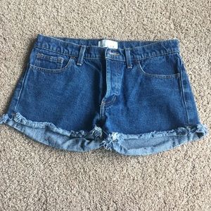 American Apparel Denim Cut Offs