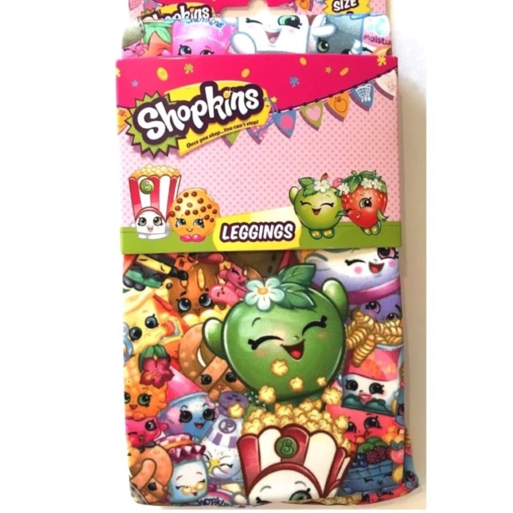 Shopkins Character Leggings Girls