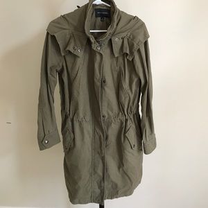 Banana Republic-Olive green long jacket