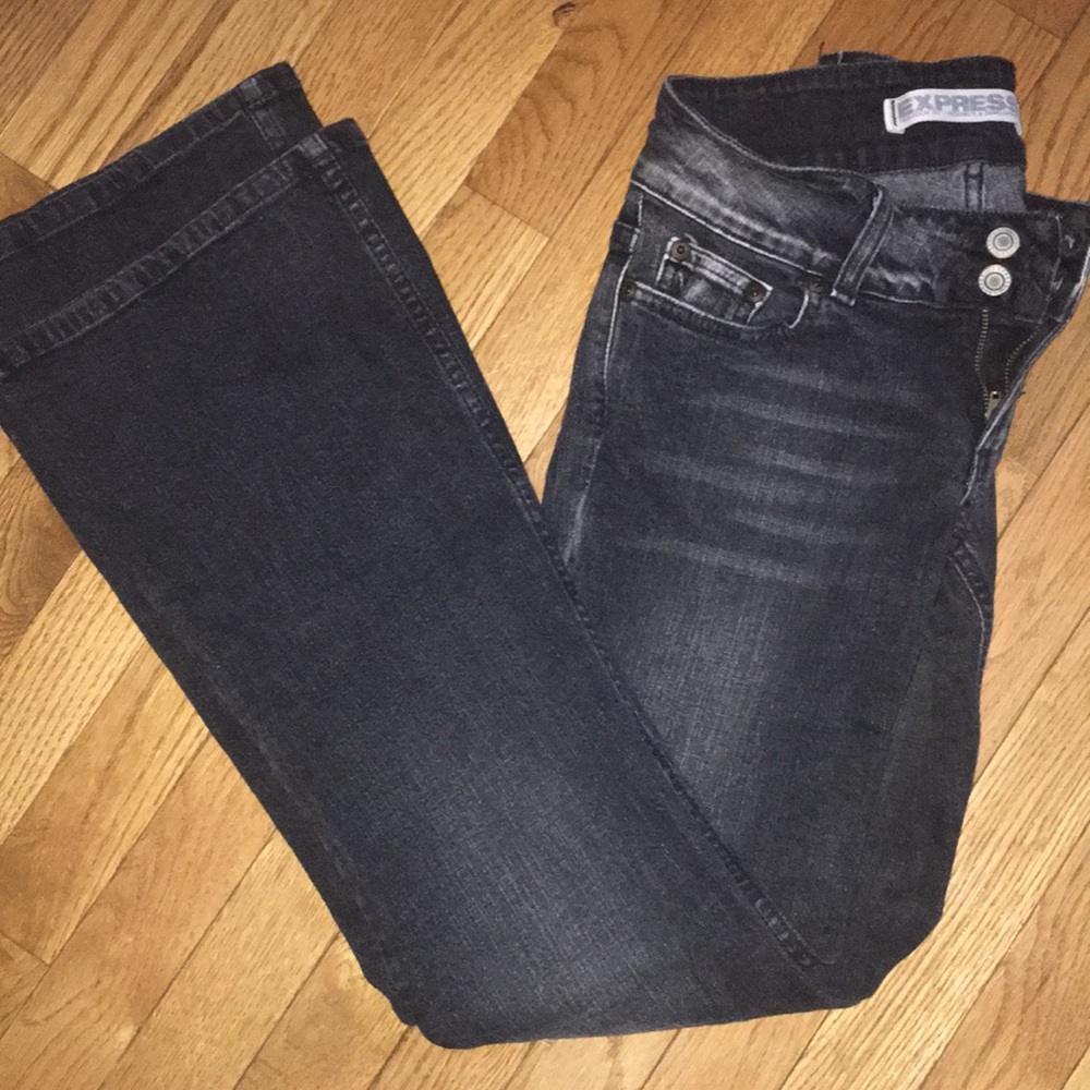 Express flare jeans