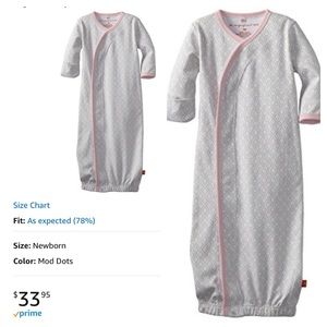 Magnificent baby newborn gown EUC