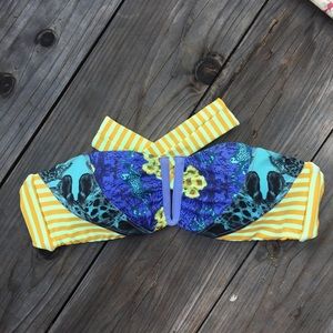 Maaji Reversible bandeau Bikini Top