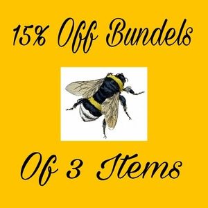 15% off bundles of 3 or more items