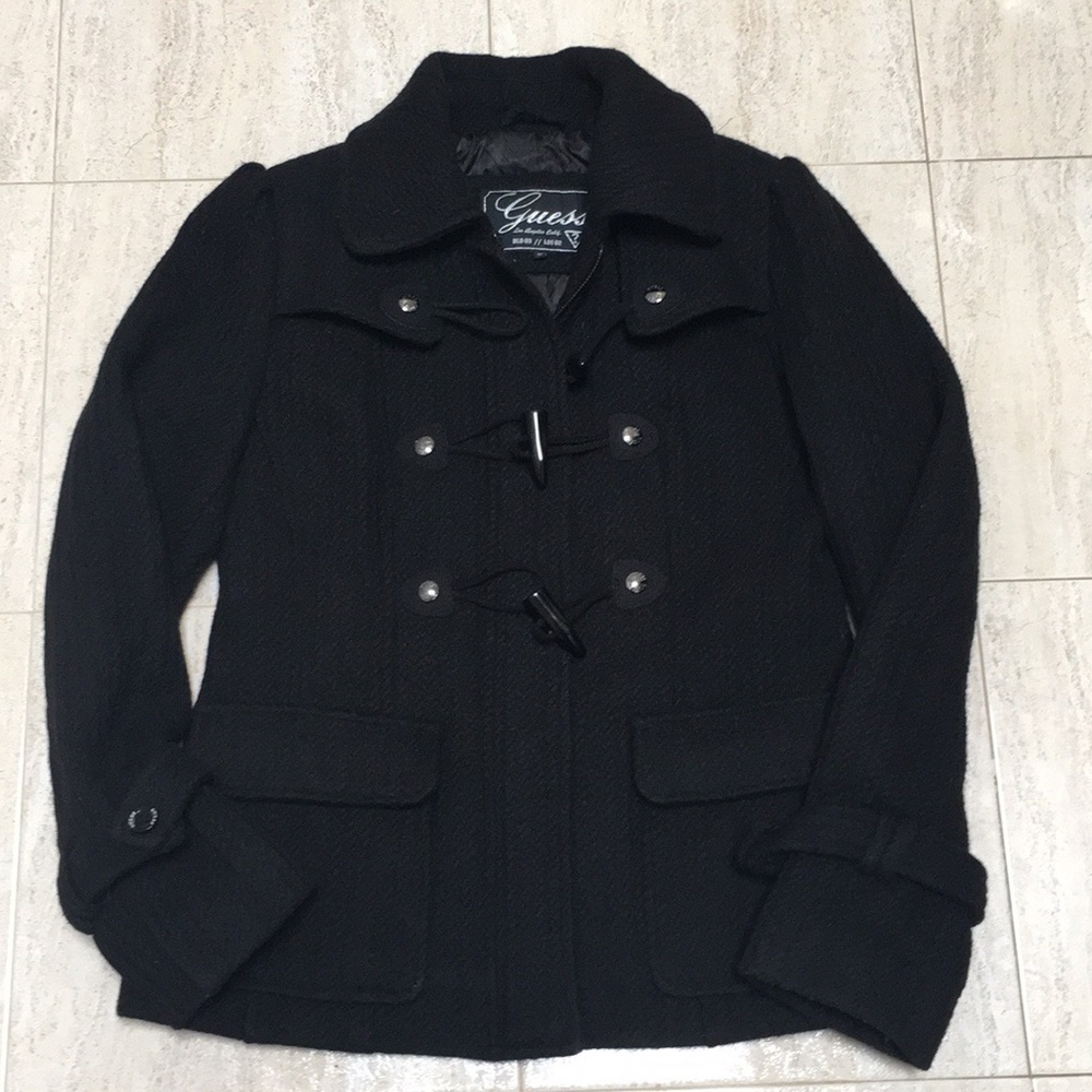 Women's Guess wool blend coat