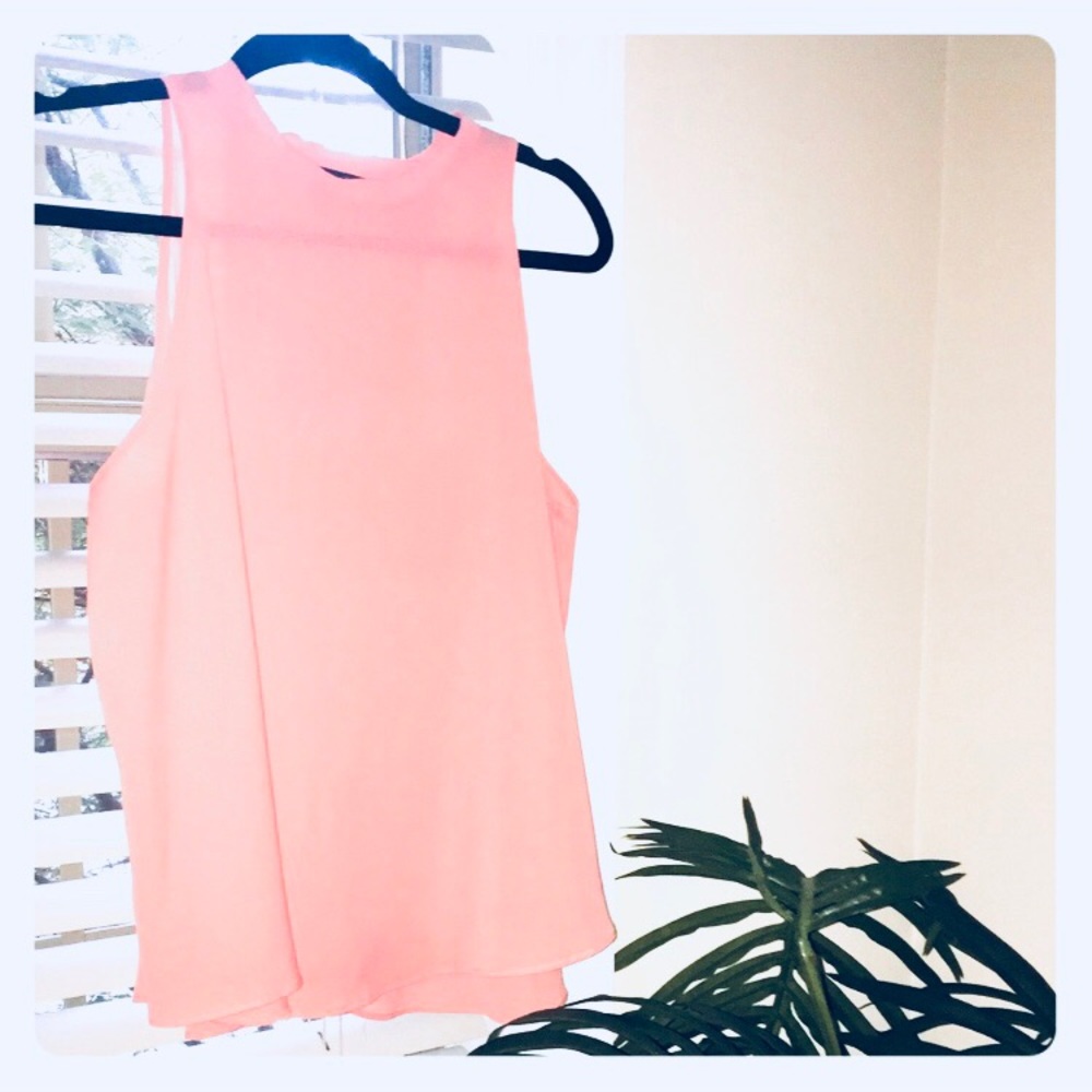 🍍🍉🌞 Sleeveless High Neck Tank