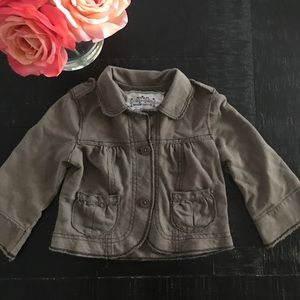 Girls khaki blazer!