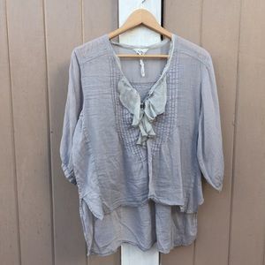 Free people ruffle top
