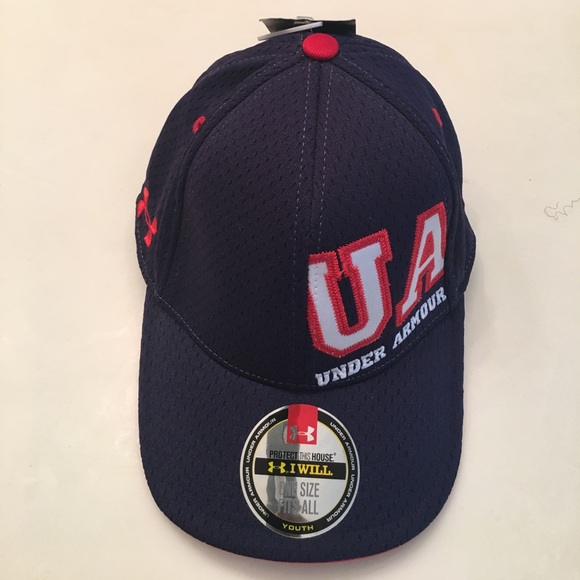 New Under Armour UA Youth Cap Hat - Picture 3 of 5