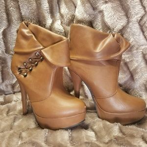 Deb High Heeled Ankle Boots