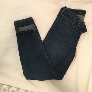J. Crew cropped matchstick jean