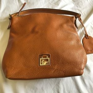 Dooney and Bourke tan leather handbag