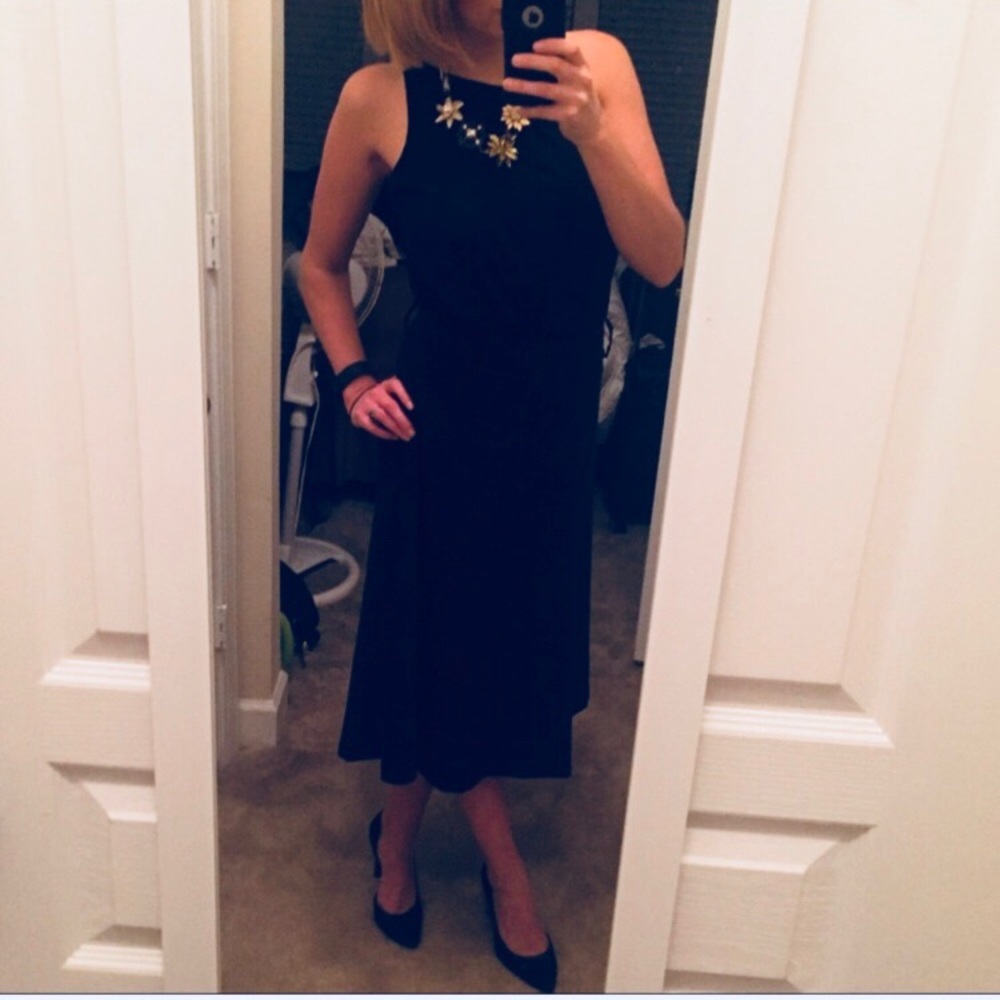 Fully Lined Midi Work Skirt