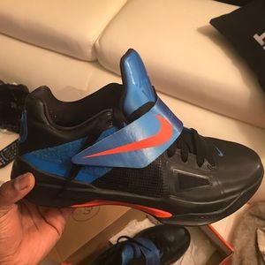 Mens Nike Zoom KD IV "OKC Away" Sz 10.5