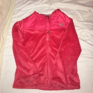 NORTH FACE FUZZY/SOFT JACKET