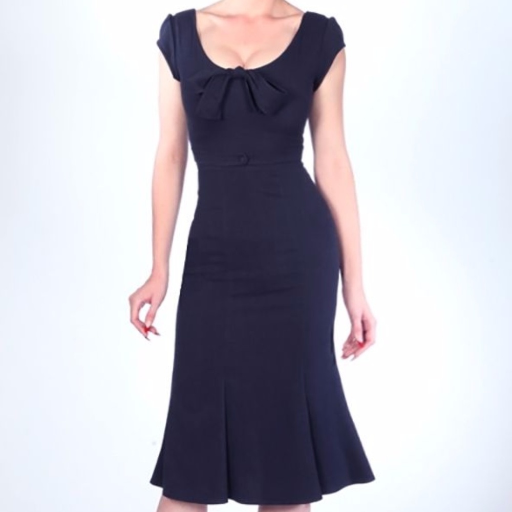 STOP STARING! MIRANDA dress - Blue/Grey-SZ Small