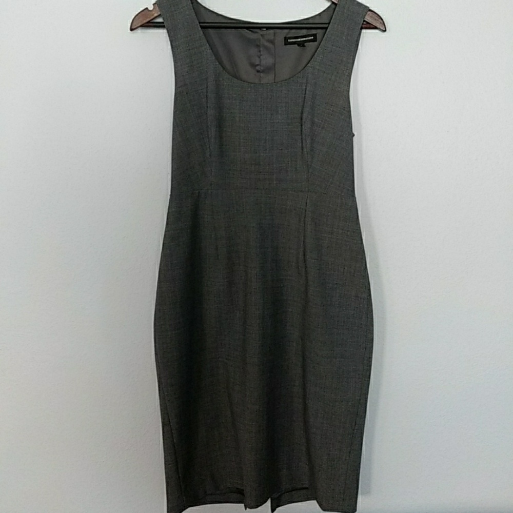 Express grey dress