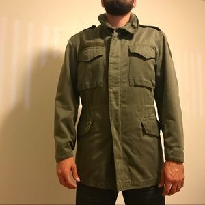 Vintage Military Jacket in Green
