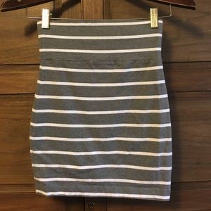 Forever 21 striped mini skirt