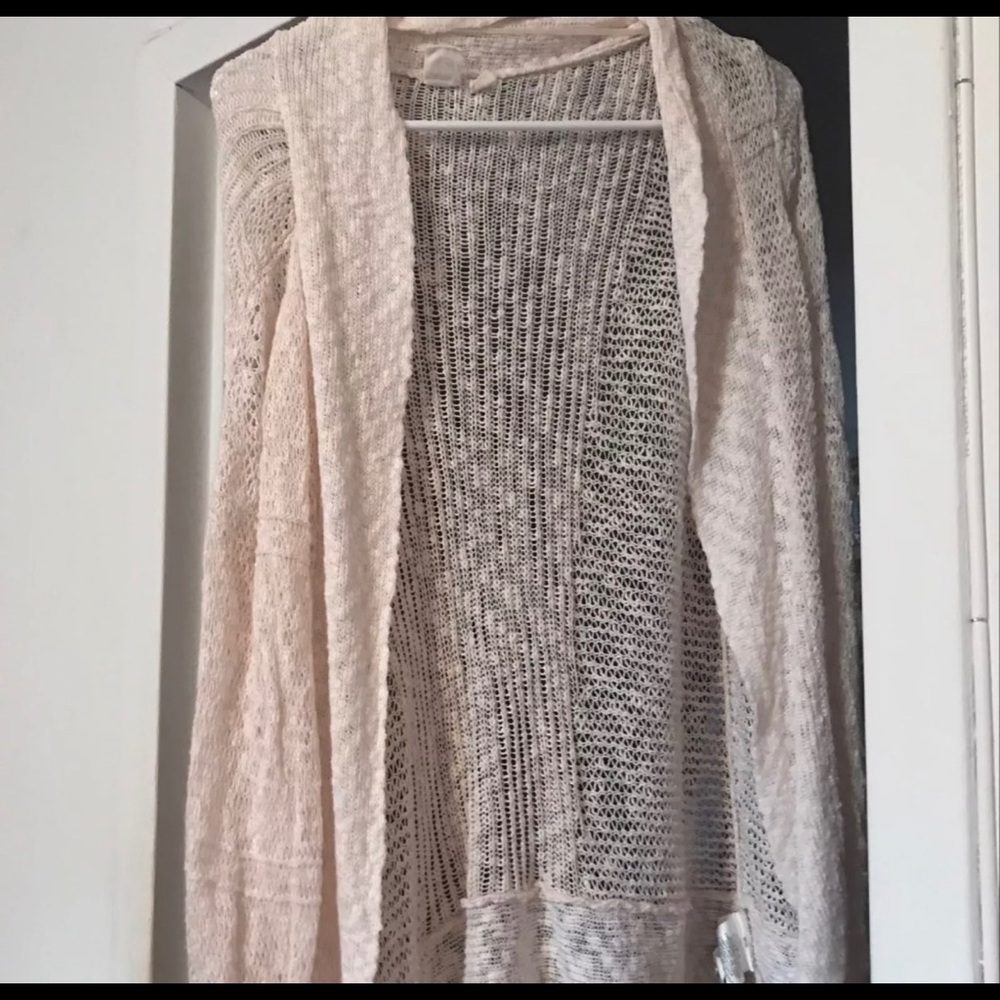 Roxy White Cardigan Sweater