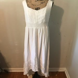 GUC. Torrid White High/Low dress