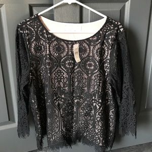 NWT loft blouse, size L